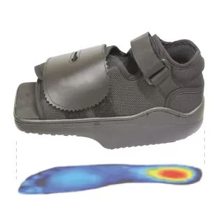 Postoperative shoe "ORTHO WEDGE HEEL"06-2-078