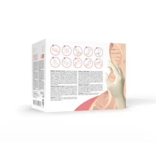 Powder-free surgical gloves 8.8 grams - 