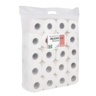 Wafer toilet paper