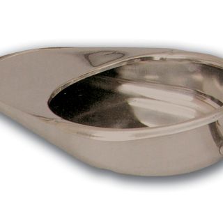 S/s Bed Pan Fracture Τύπος 418x292x85 mm με δαχτυλίδι