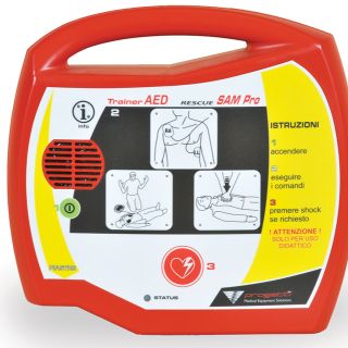 SAM PRO TRAINER for Semi-Automatic Rescue Sam AED Defibrillator- English