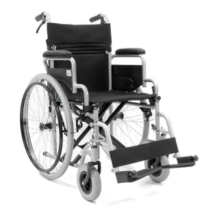 Wheelchair removable side/footrests & brake attendant 09-2-094