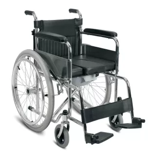Folding wheelchair with WC 09-2-139