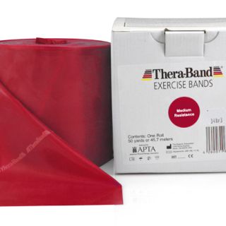 Exercise Band RED - Sold by meter